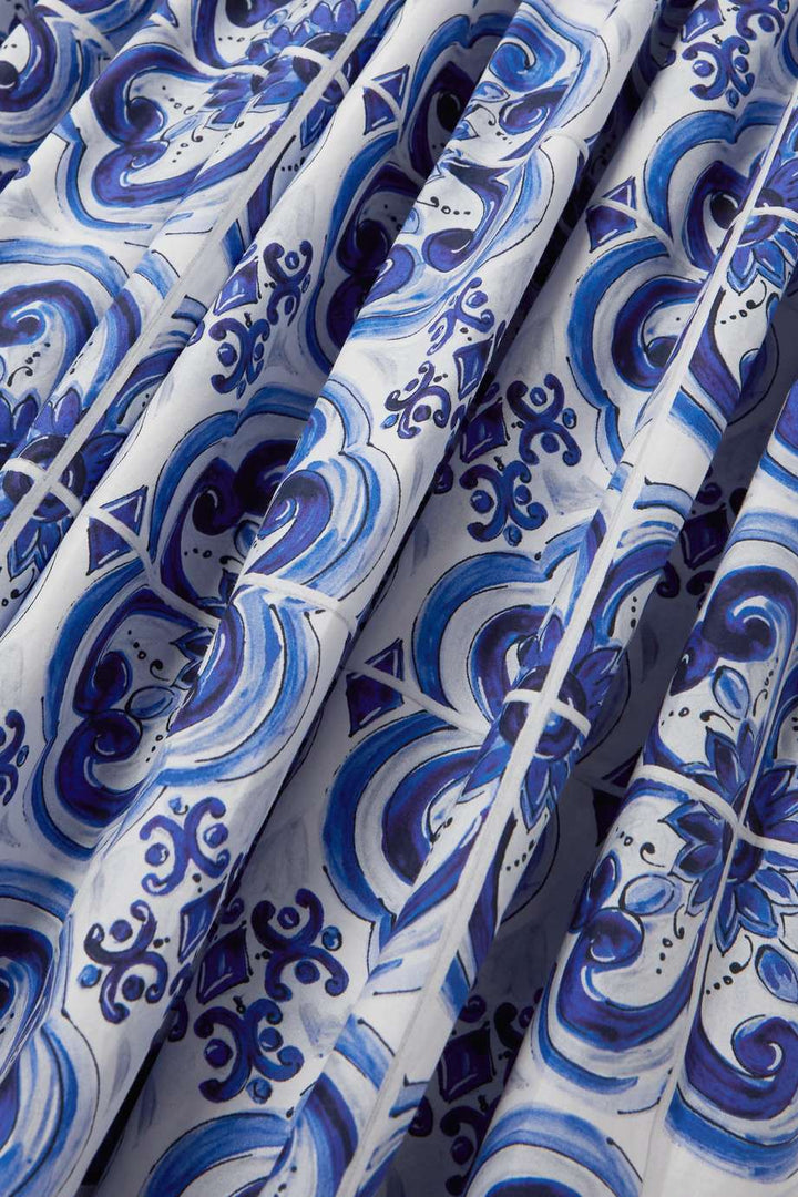 Sibyl fließendes Maxikleid mit Blumenprint – KYMA