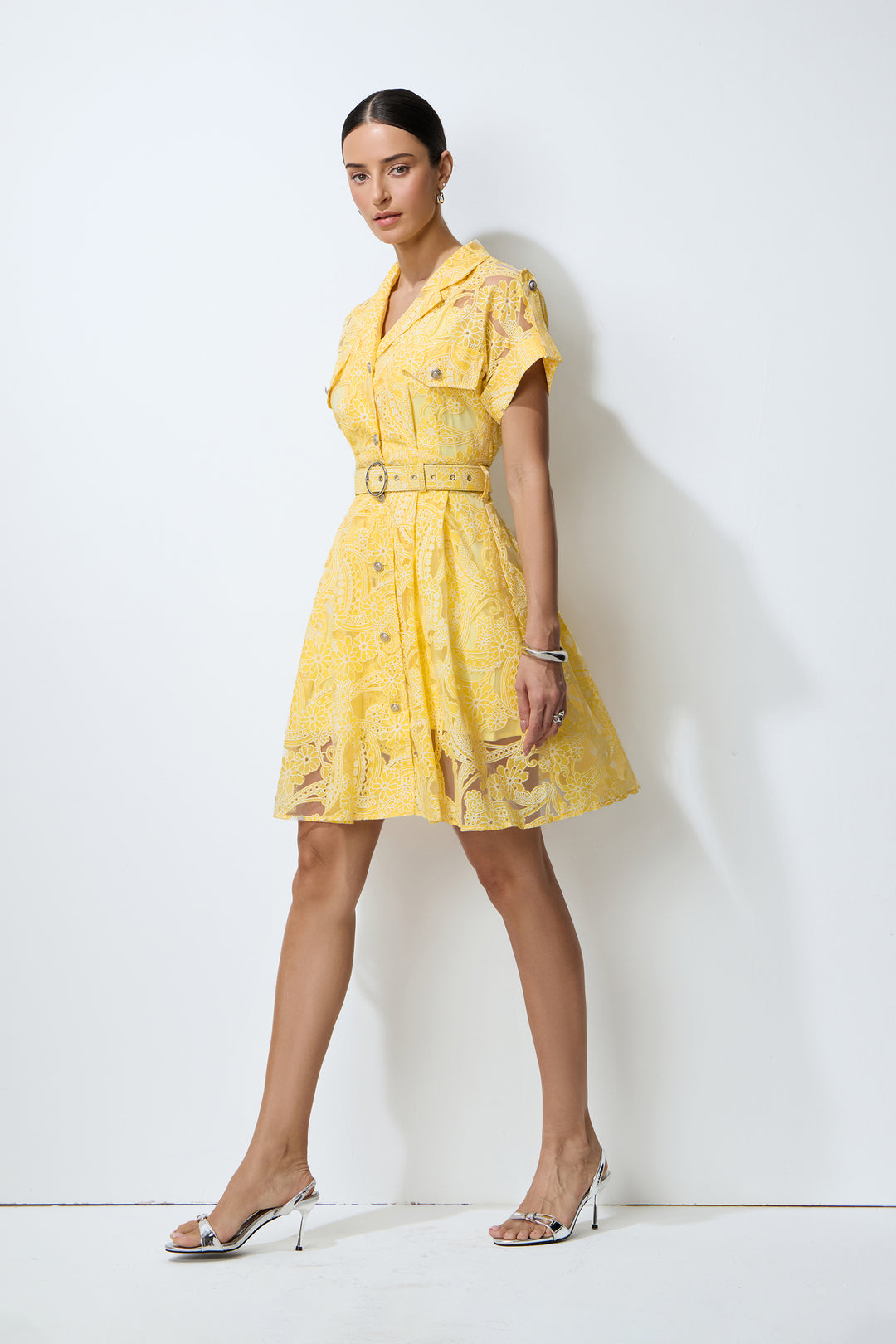 Kleid getragen mit Camisole-Futter