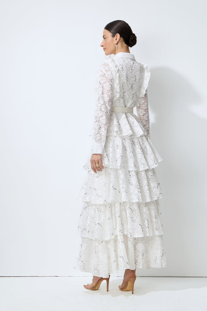 Gürtel mit Schnalle zum Maxikleid – KYMA