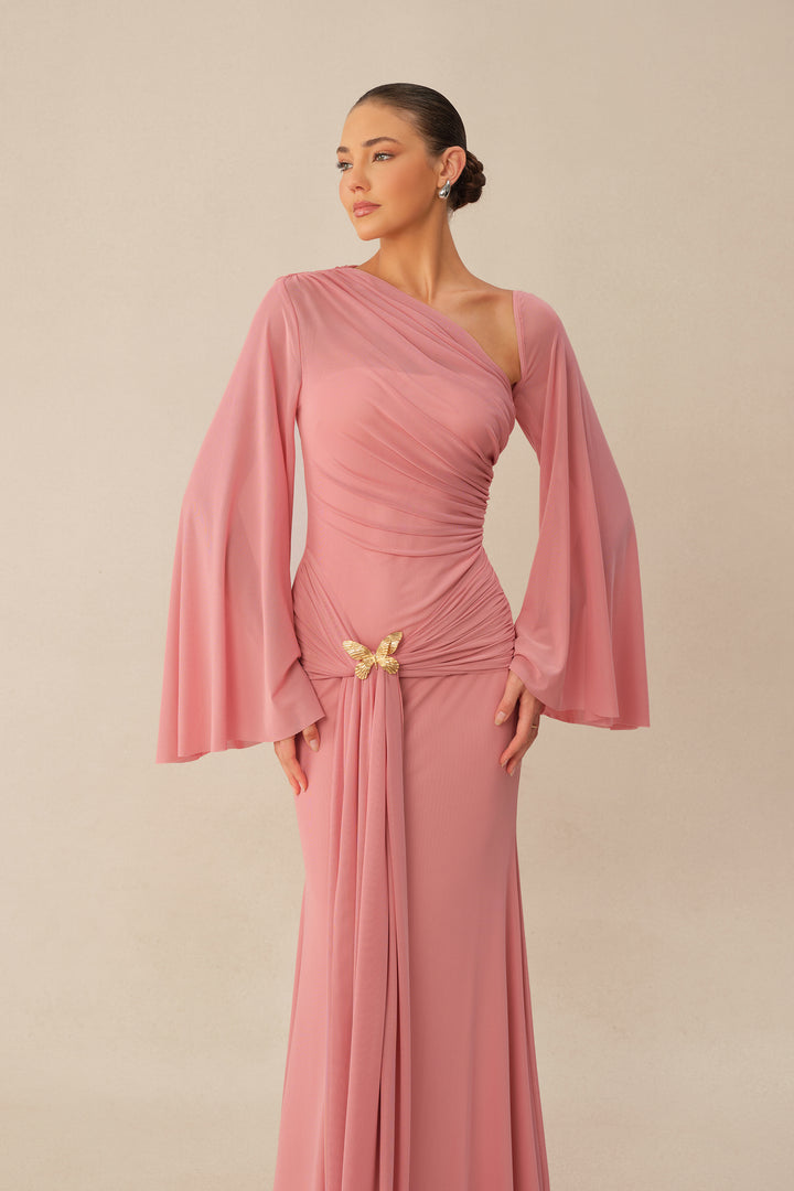 Das Kleid in voller Länge, ideal für Galas - KYMA