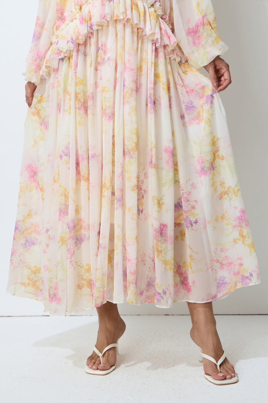 Nahaufnahme des Blumenprints - KYMA