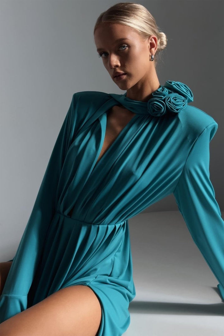 Elegant gestyltes Yedda Maxikleid - KYMA
