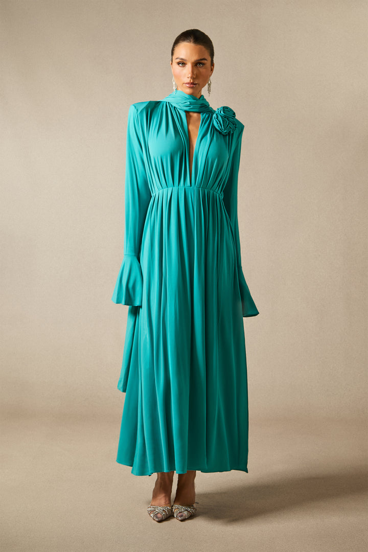 Schlitz am Yedda Maxikleid - KYMA