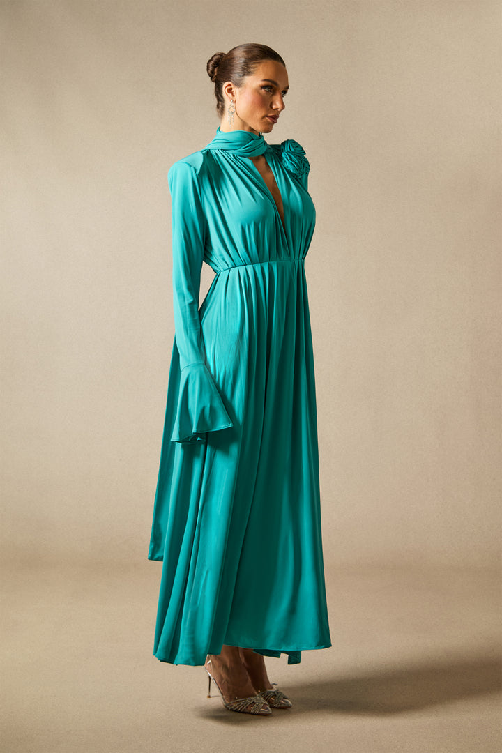 Stoffmuster Yedda Maxikleid - KYMA