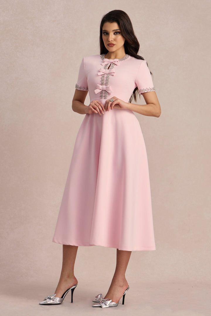 Zoe Midikleid, Schnitt-Detail - KYMA